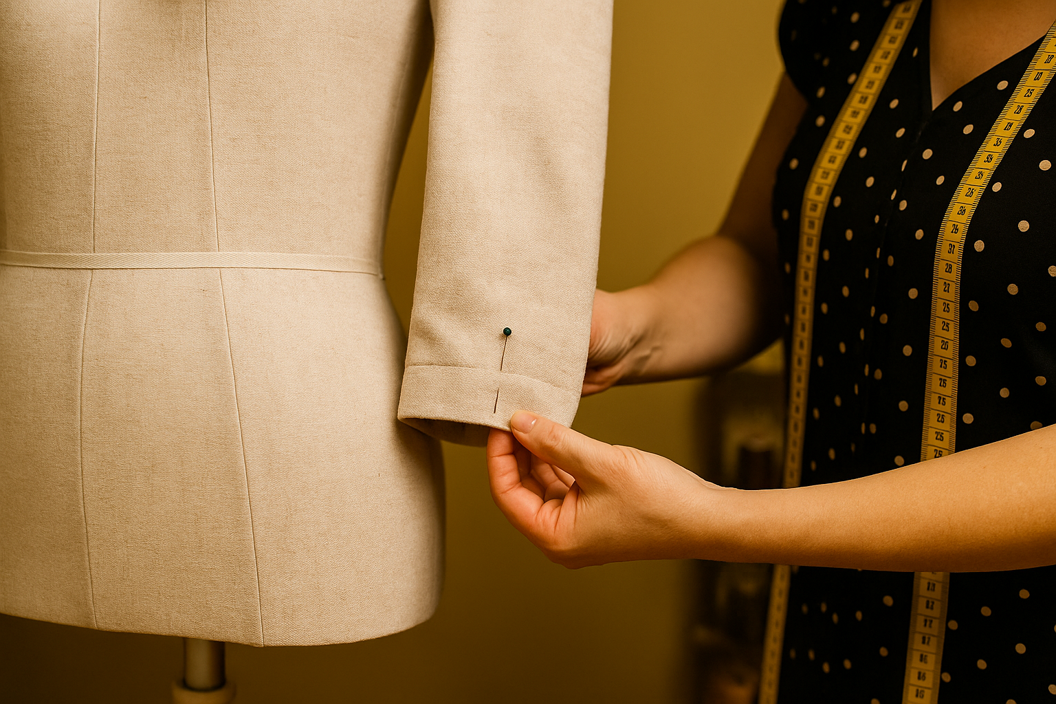 Anpassen von Ärmeln